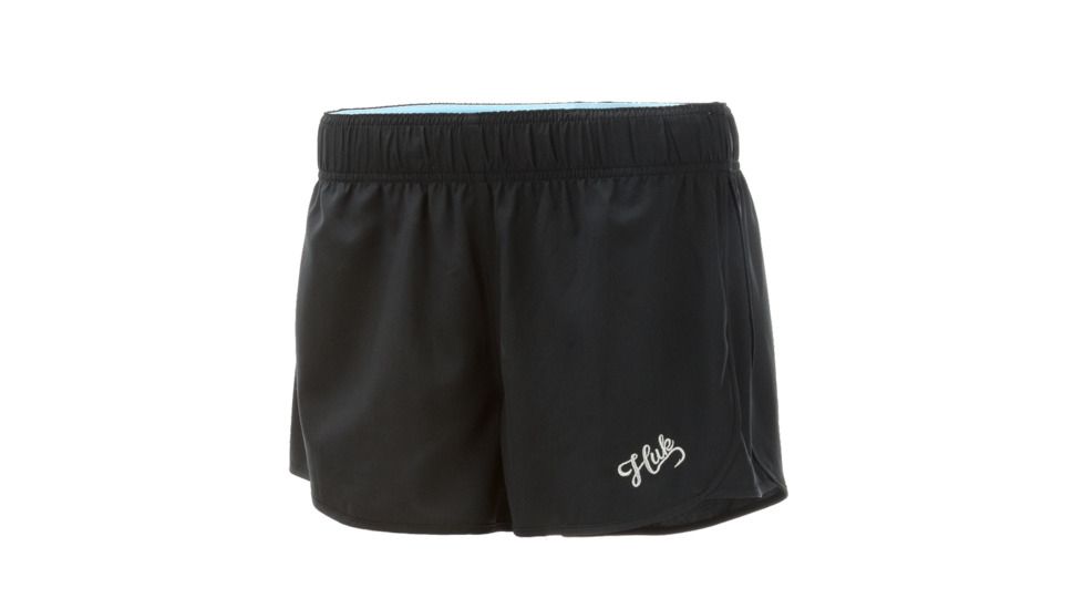 HUK Performance Fishing W Woven Deck Short Bottoms, Short - Womens, Black, Small, H6200007-001-S