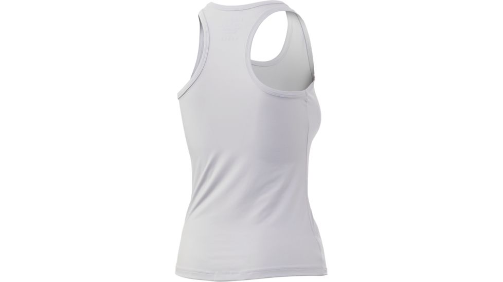 HUK Performance Fishing Wahoo Palm Pursuit Racer Tank - Womens, Glacier, Medium, H6120027-051-M