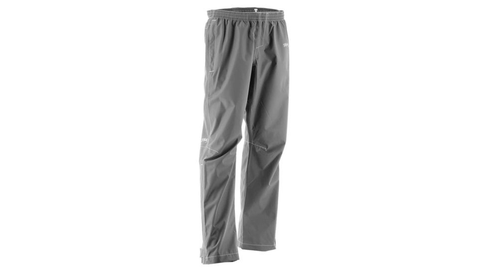 HUK Performance Fishing Women's Packable Rain Pants, Charcoal Gray, Large H6400002-010-L
