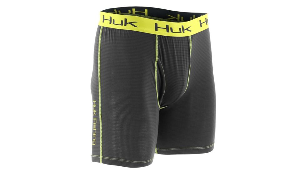 HUK PF Boxer Jock, Small, Black H5000002BLKS