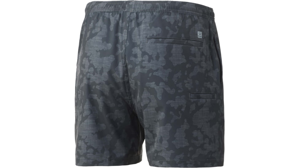 HUK Performance Fishing Pursuit Running Lakes Volley Swim Shorts - Mens, Volcanic Ash, M, H2000135-013-M