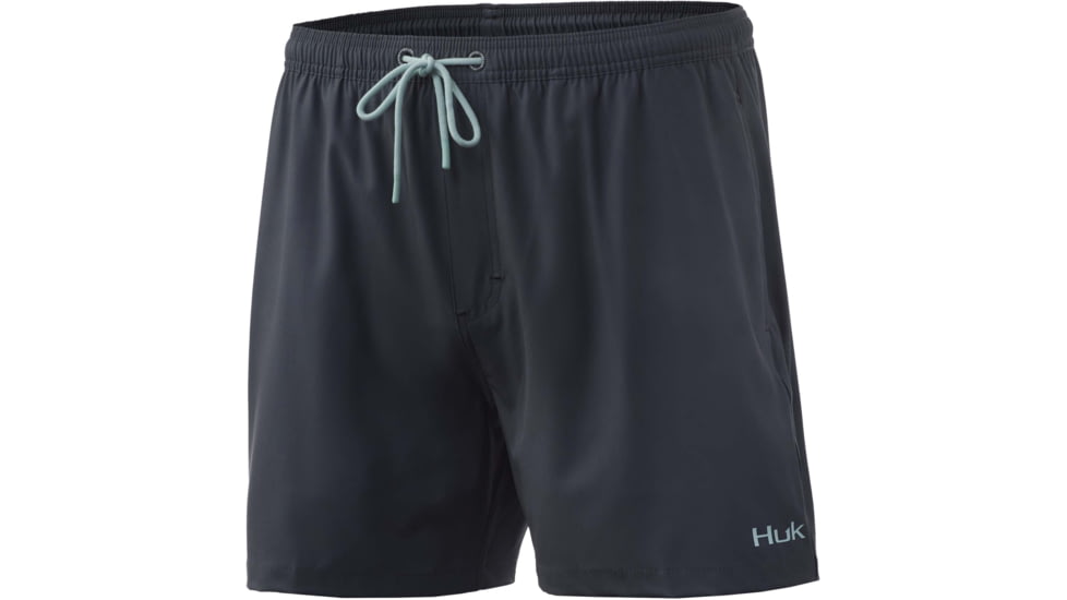 HUK Performance Fishing Pursuit Volley Swim Shorts - Men's, Volcanic Ash, S, H2000132-013-S