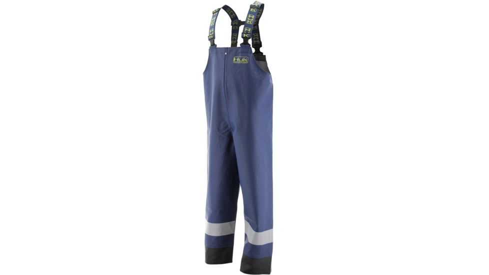 HUK PVC Foul Weather Bib, Small, Navy H4000000NVYS