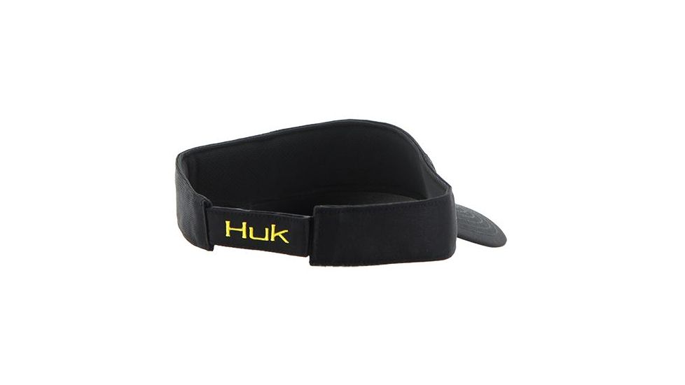 HUK Ripstop Logo Visor, Black, OSFA H3000018BLK1