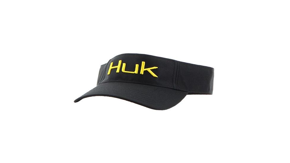 HUK Ripstop Logo Visor, Black, OSFA H3000018BLK1