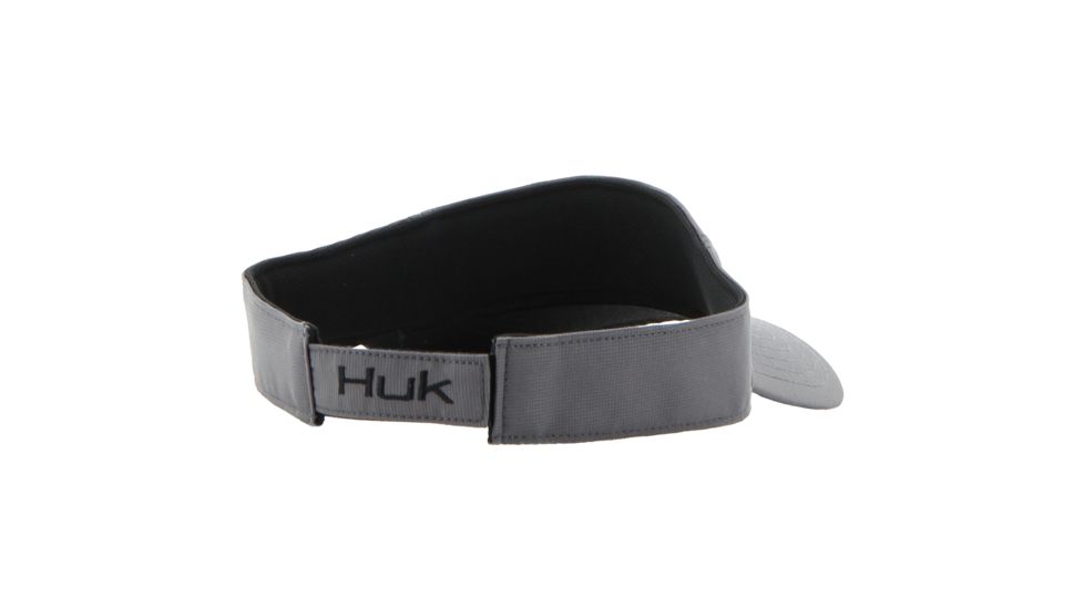 HUK Ripstop Logo Visor, Charcoal, OSFA H3000018GRY1