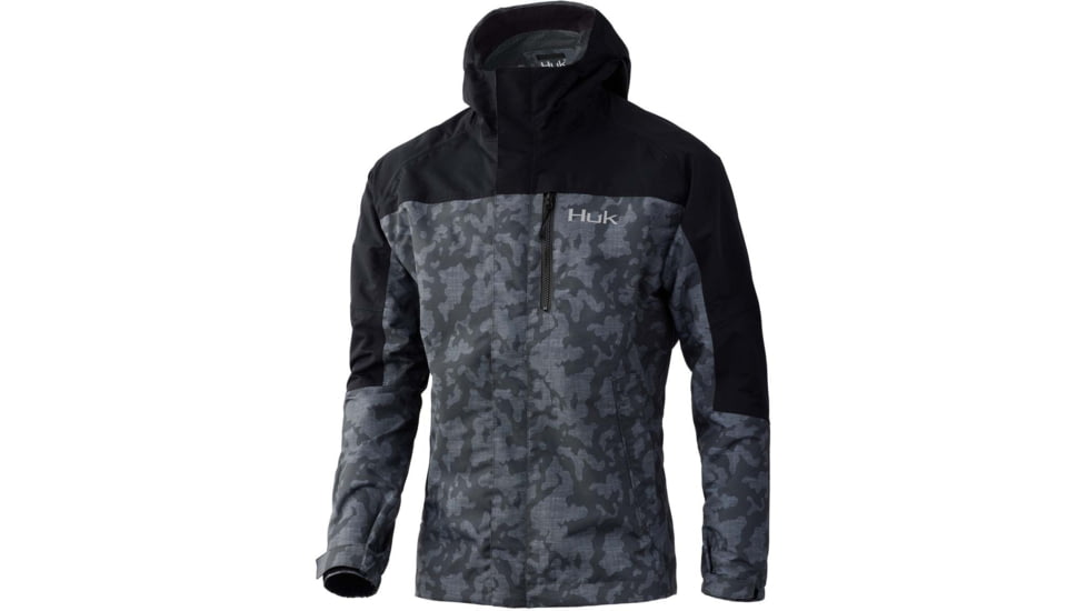 HUK Performance Fishing Running Lakes Grand Banks Jacket - Men's, Volcanic Ash, XL, H4000114-013-XL