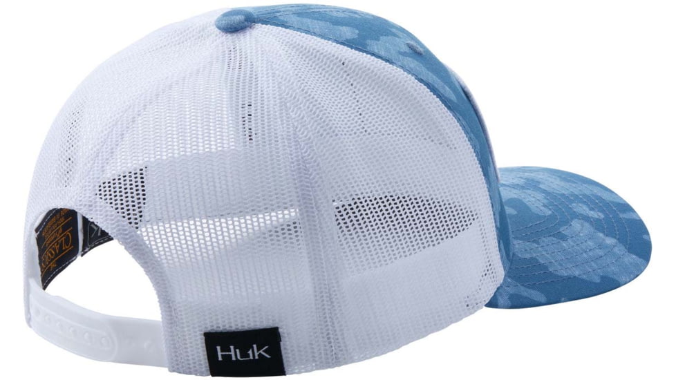 HUK Performance Fishing Running Lakes Trucker - Mens, Titanium Blue, One Size, H3000338-428-1