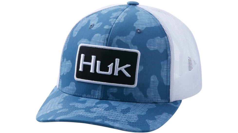 HUK Performance Fishing Running Lakes Trucker - Mens, Titanium Blue, One Size, H3000338-428-1
