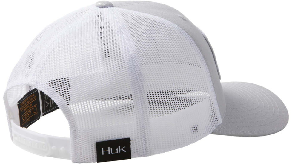 HUK Performance Fishing Solid Trucker Cap - Men's, Oyster, One Size, H3000301-052-1