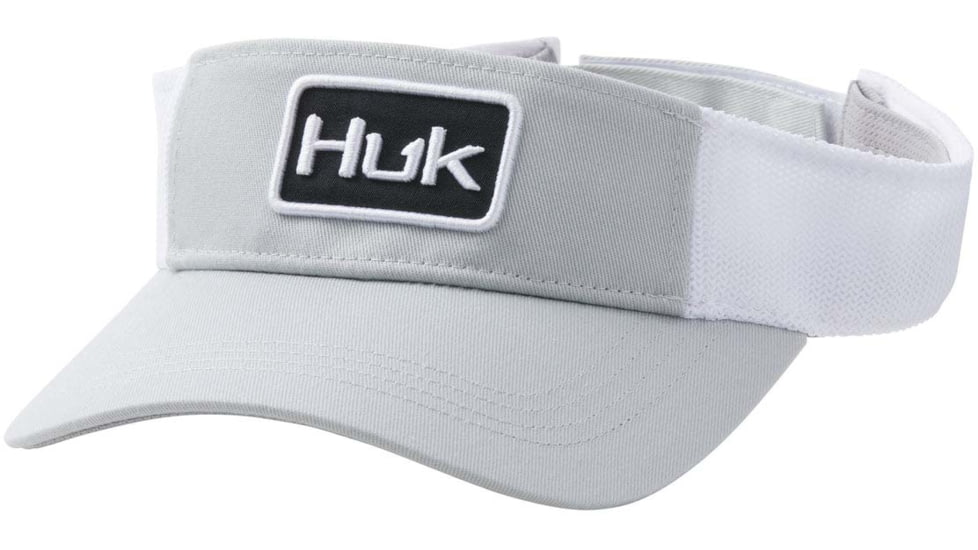 HUK Performance Fishing Solid Visor - Men's, Oyster, One Size, H3000333-052-1