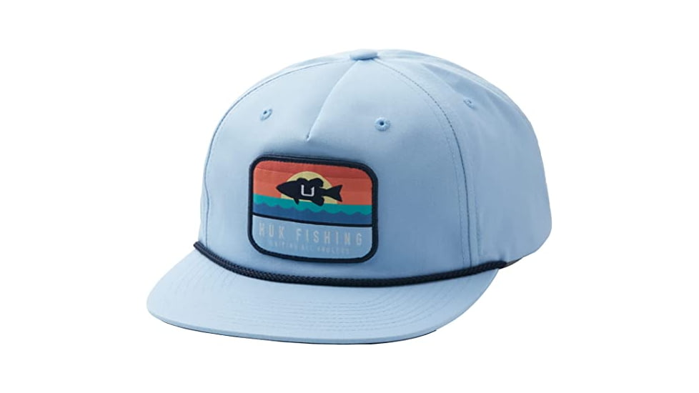 HUK Performance Fishing Sunset Bass Unstructured Cap - Men's, Coastal Sky, One Size, H3000312-427-1