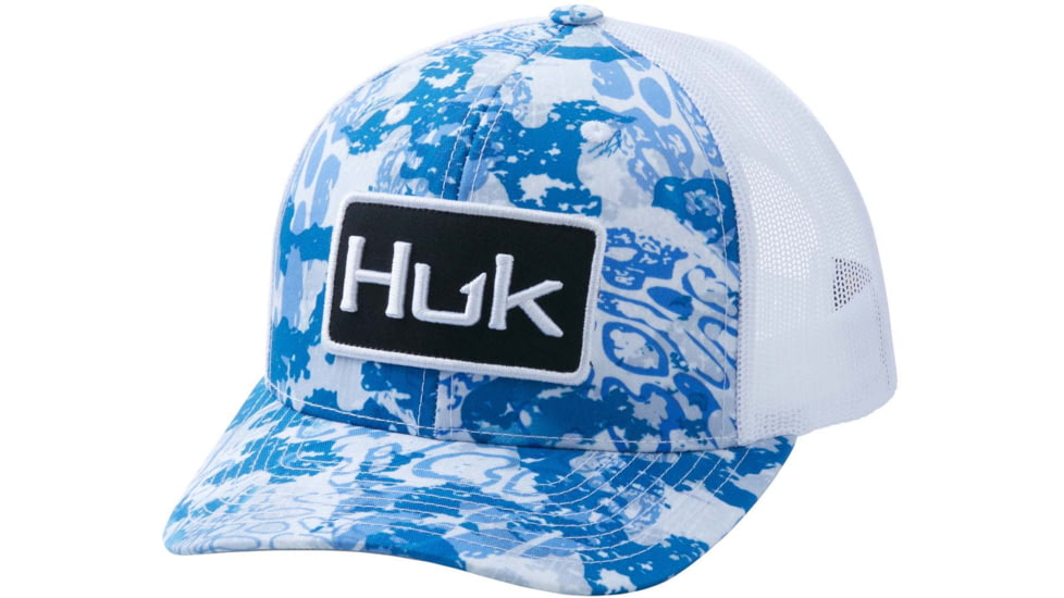 HUK Performance Fishing Tide Change Trucker - Mens, Exuma, One Size, H3000299-958-1