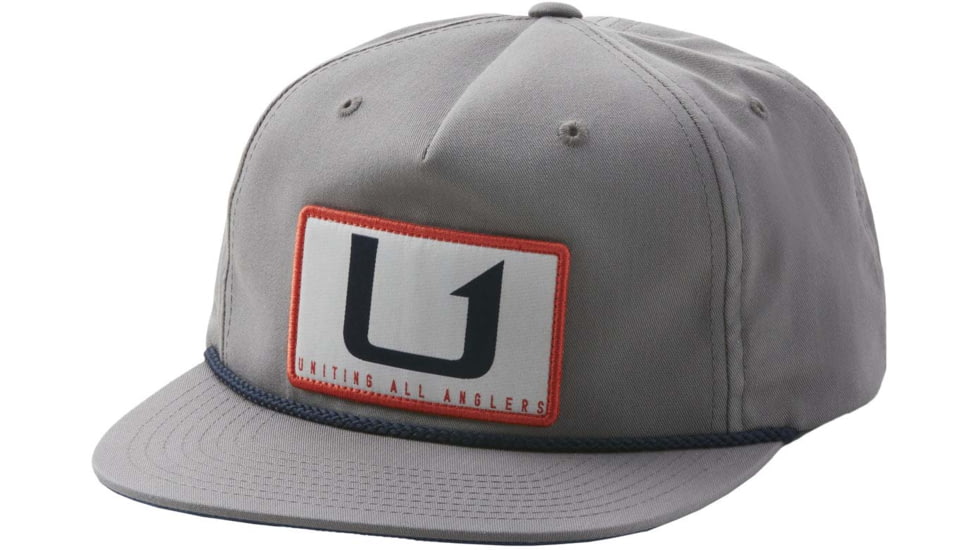 HUK Performance Fishing United Unstructured Cap - Mens, Overcast Grey, One Size, H3000348-032-1
