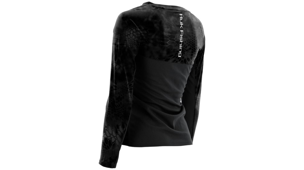 HUK Womens Kryptek Long Sleeve Icon Shirt, Kryptek Typhon H1200075TYNXS