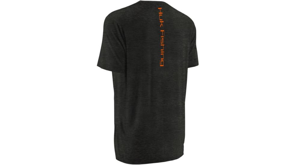 HUK Wood SW Tee, Dark Grey Heather, Small H1000044DGHS
