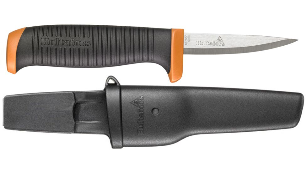 Hultafors Fine Detail Knife-Black/Orange