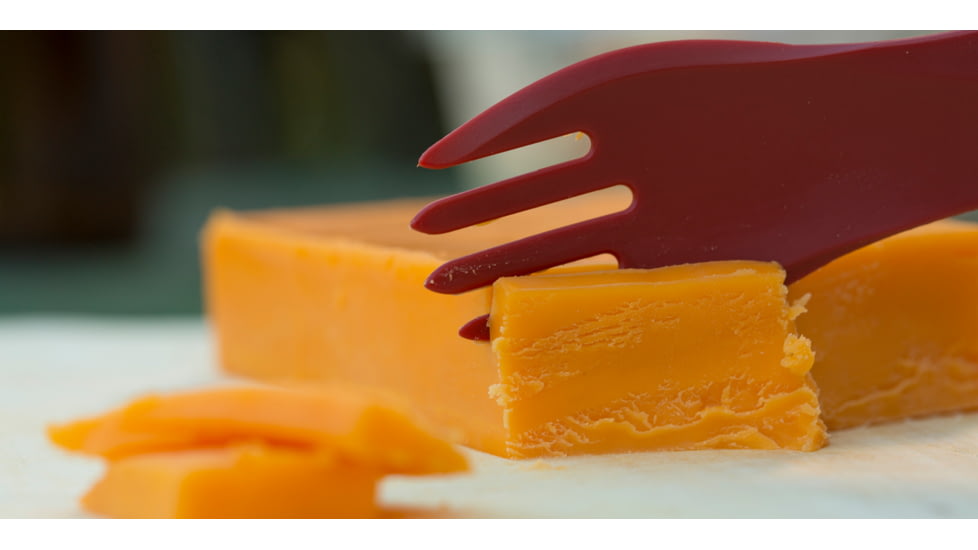 Human Gear GoBites Utensil Trio with Case, Red, HG0403