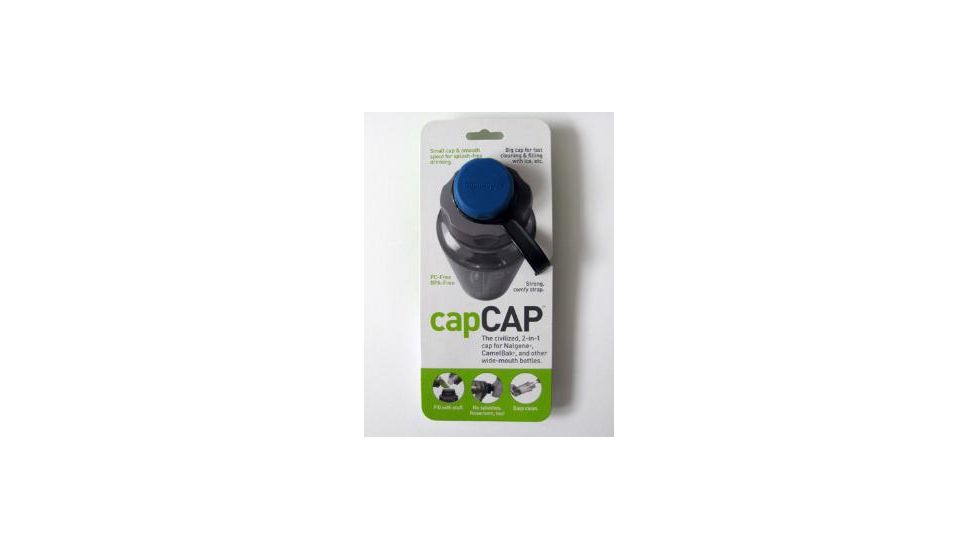 Humangear Universal Fit Bottle Cap, Blue, 63mm 703129