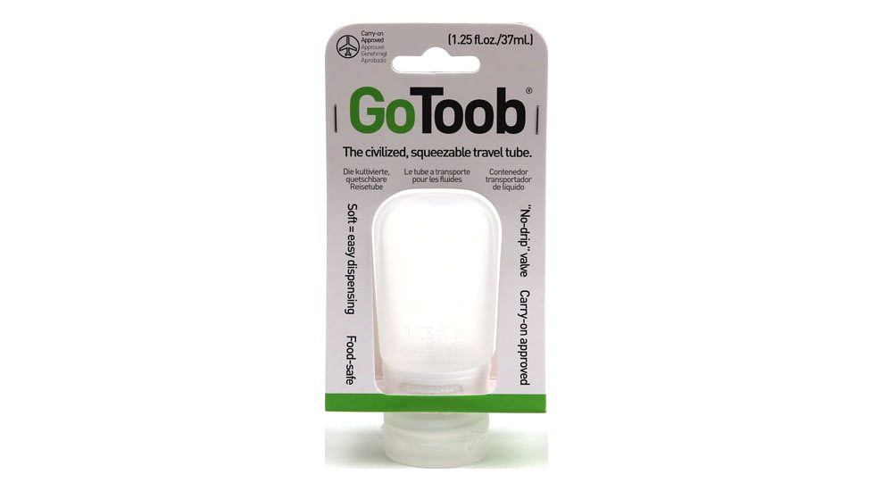 Humangear Go Toob, Clear, 1.25oz 705086