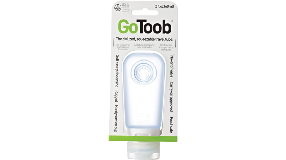 Humangear GoToob Silicone Tube, 2 oz, Sky Blue HG0124
