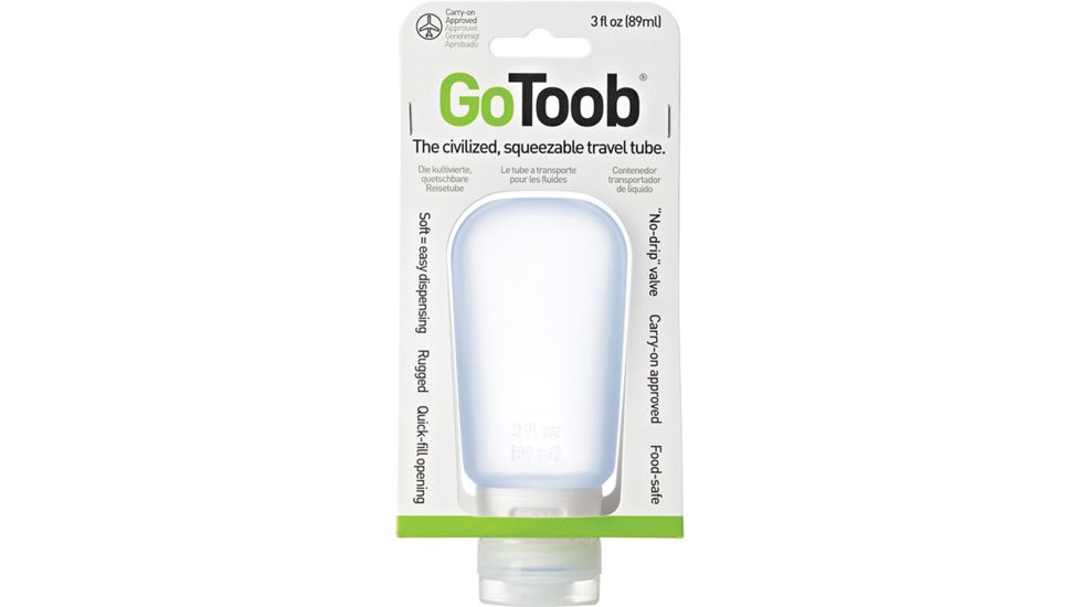 Humangear GoToob Silicone Tube, 3 oz, Sky Blue HG0127