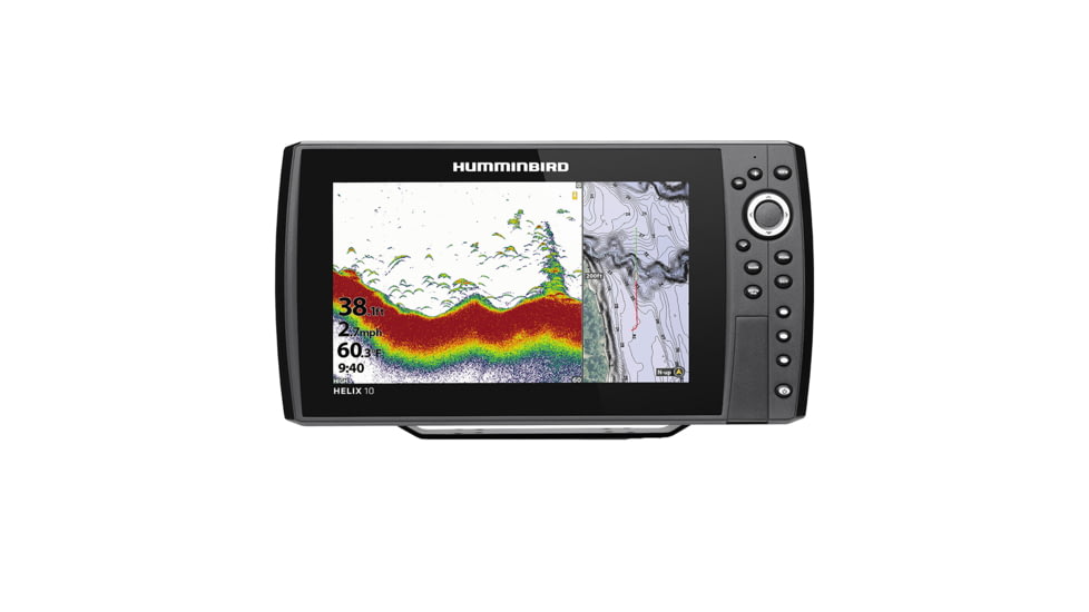 Humminbird 10 CHIRP Fishfinder/GPS Combo G3N w/Transom Mount Transducer HELIX 73591