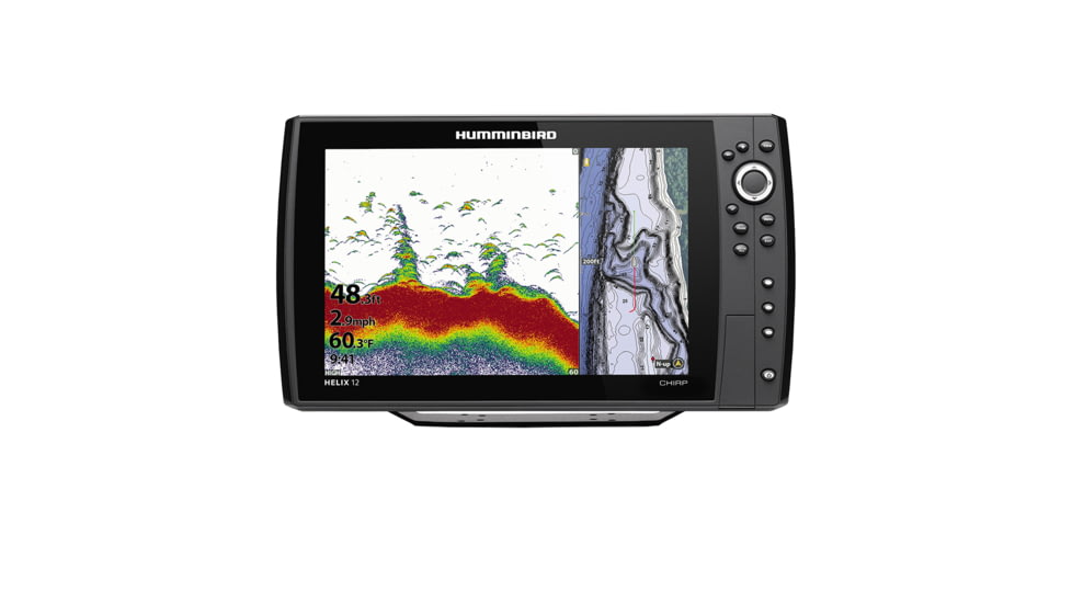 Humminbird 12 CHIRP Fishfinder/GPS Combo G3N w/Transom Mount Transducer HELIX 73600