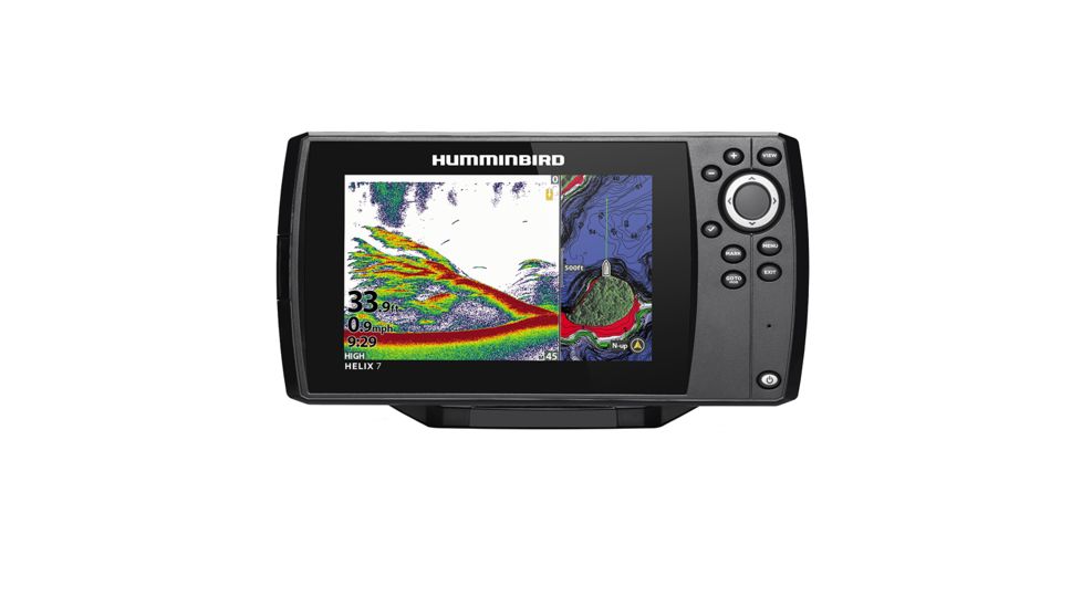 Humminbird 7 CHIRP Fishfinder/GPS Combo G3N w/Transom Mount Transducer HELIX 73579