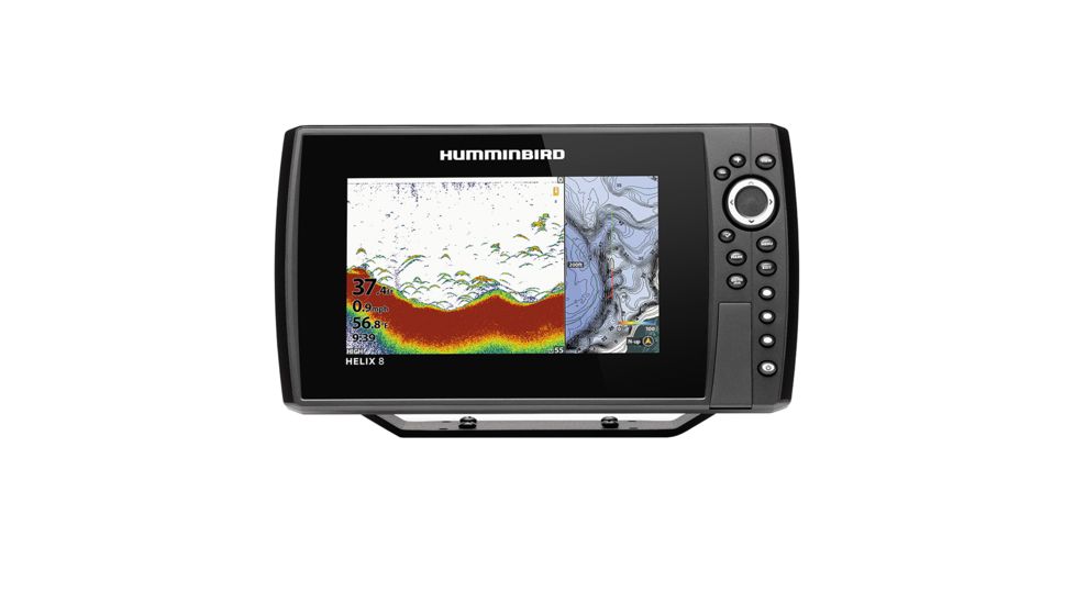Humminbird 8 CHIRP Fishfinder/GPS Combo G3N w/Transom Mount Transducer HELIX 73583