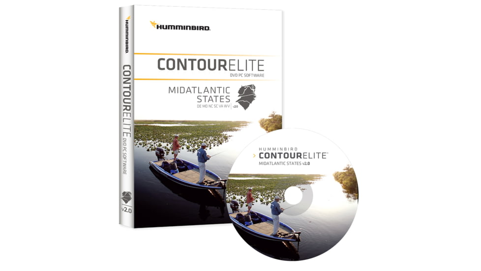 Humminbird Contour Elite - Mid-Atlantic States - Version 2 62444
