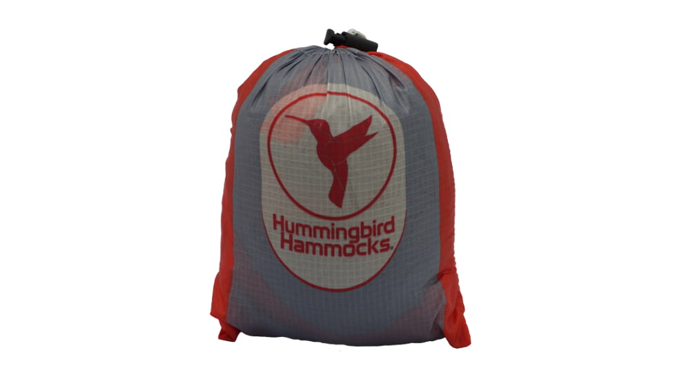 Hummingbird Hammocks Double Hammock-Gray/Sunset Orange