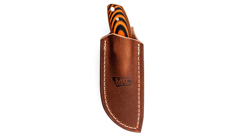 Hunt PACKOUT LEATHER SHEATH - VERTICAL BELT CARRY, MKC-001397