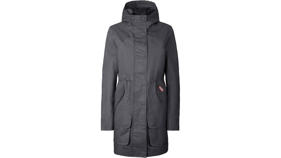 Hunter Boots Original Cotton Hunting Coat - Women's-Dark Slate-X-Small