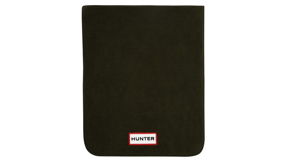 Hunter Boots Original Fleece Scarf - Womens-Dark Olive-One Size