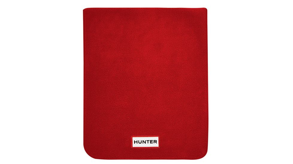 Hunter Boots Original Fleece Scarf - Womens-Military Red-One Size