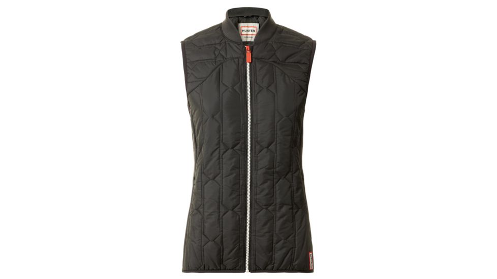 Hunter Boots Original Midlayer Gilet - Womens-Black-X-Large