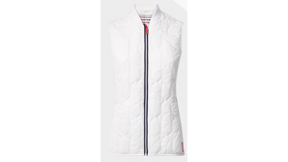 Hunter Boots Original Midlayer Gilet - Womens-White-Small