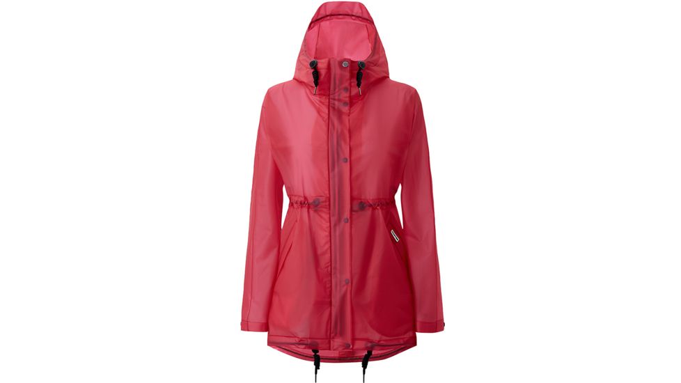 Hunter Boots Original Vinyl Smock - Women's-Bright Pink-Small