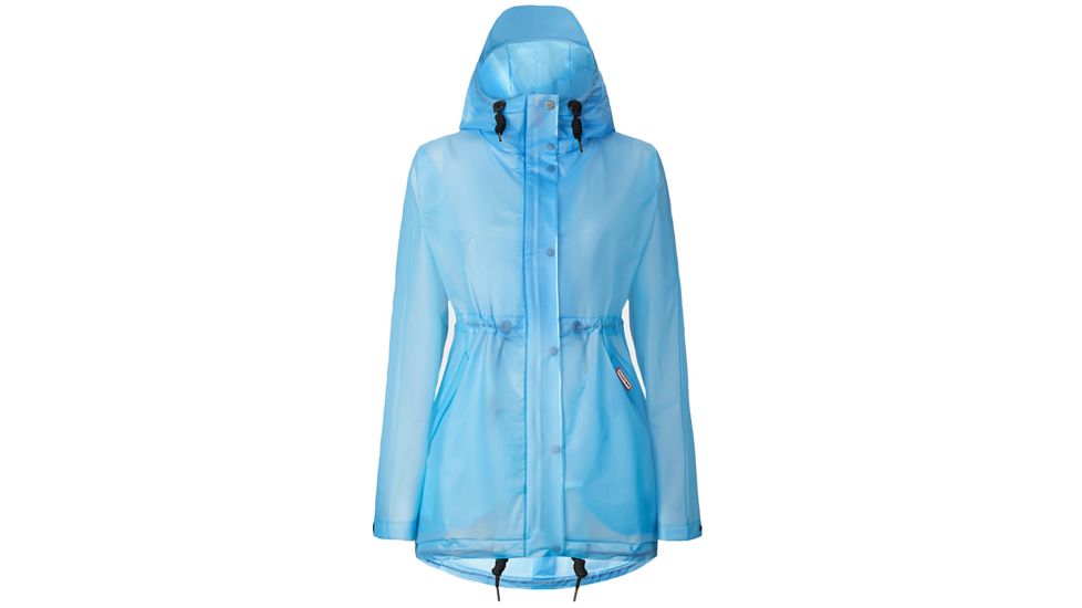 Hunter Boots Original Vinyl Smock - Women's-Pale Blue-X-Small