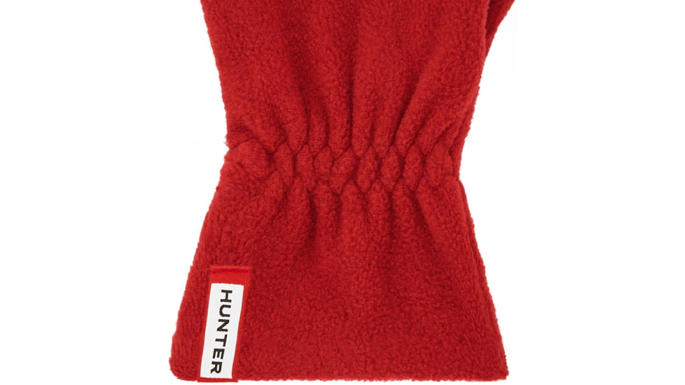 Hunter U Original Fleece Glove, Military Red, S/M, UAG30114KCA-MLR-S/M