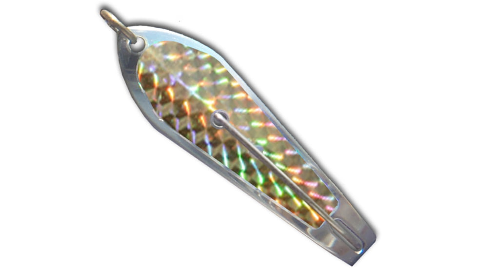 Huntington Lures Huntington Original Drone Spoon, 2 1/4in 3/0 Hook, 1/6oz, Gold Flash Scale, 0-GFS