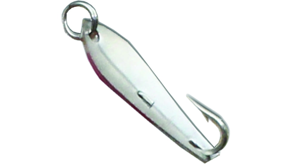 Huntington Lures Huntington Original Drone Spoon, 2 1/4in Size 6 Hook, Stainless Steel, 000S