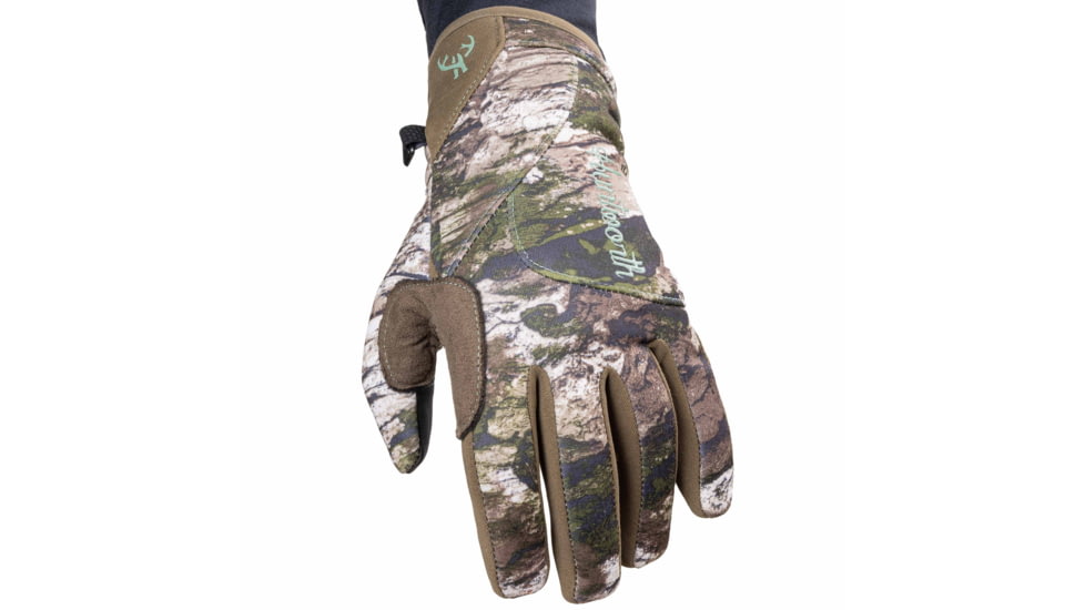Huntworth Ansted Mid Weight Hunting Glove - Womens, Plush Fleece Lined, Tarnen, Large, E-1207-L-TRN-L