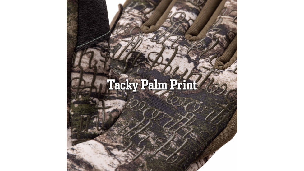 Huntworth Ansted Mid Weight Hunting Glove - Womens, Plush Fleece Lined, Tarnen, Large, E-1207-L-TRN-L