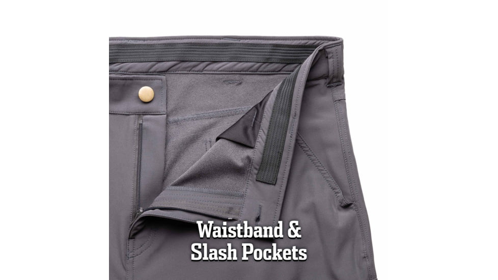 Huntworth Durham Light Weight Tarnen Stretch Woven Pants - Men's, Large, Dark Gray, E-9177-DG-L