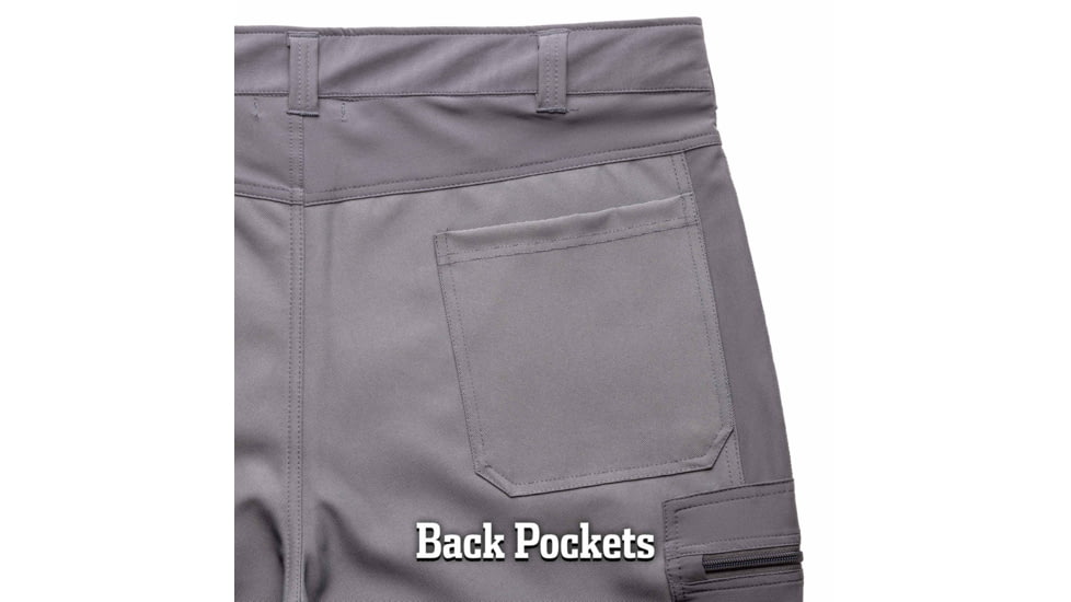 Huntworth Durham Light Weight Tarnen Stretch Woven Pants - Men's, Large, Dark Gray, E-9177-DG-L