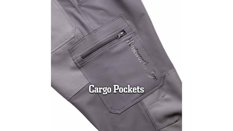 Huntworth Durham Light Weight Tarnen Stretch Woven Pants - Men's, Large, Dark Gray, E-9177-DG-L