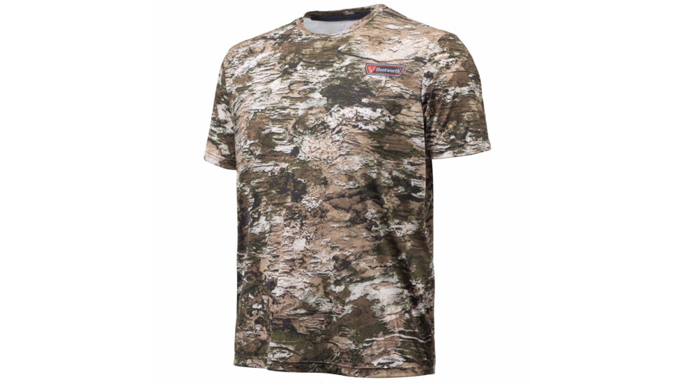 Huntworth Fallon Light Weight Performance Short Sleeve Shirt - Men's, Tarnen, Extra Large, E-9334-TRN-XL
