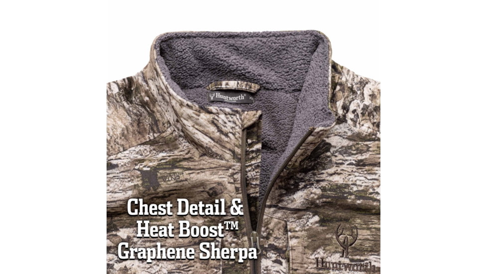 Huntworth Matterhorn Heat Boost Heavyweight Waterproof Lined Hunting Jacket - Mens, Tarnen, Medium, E-9540-TRN-M